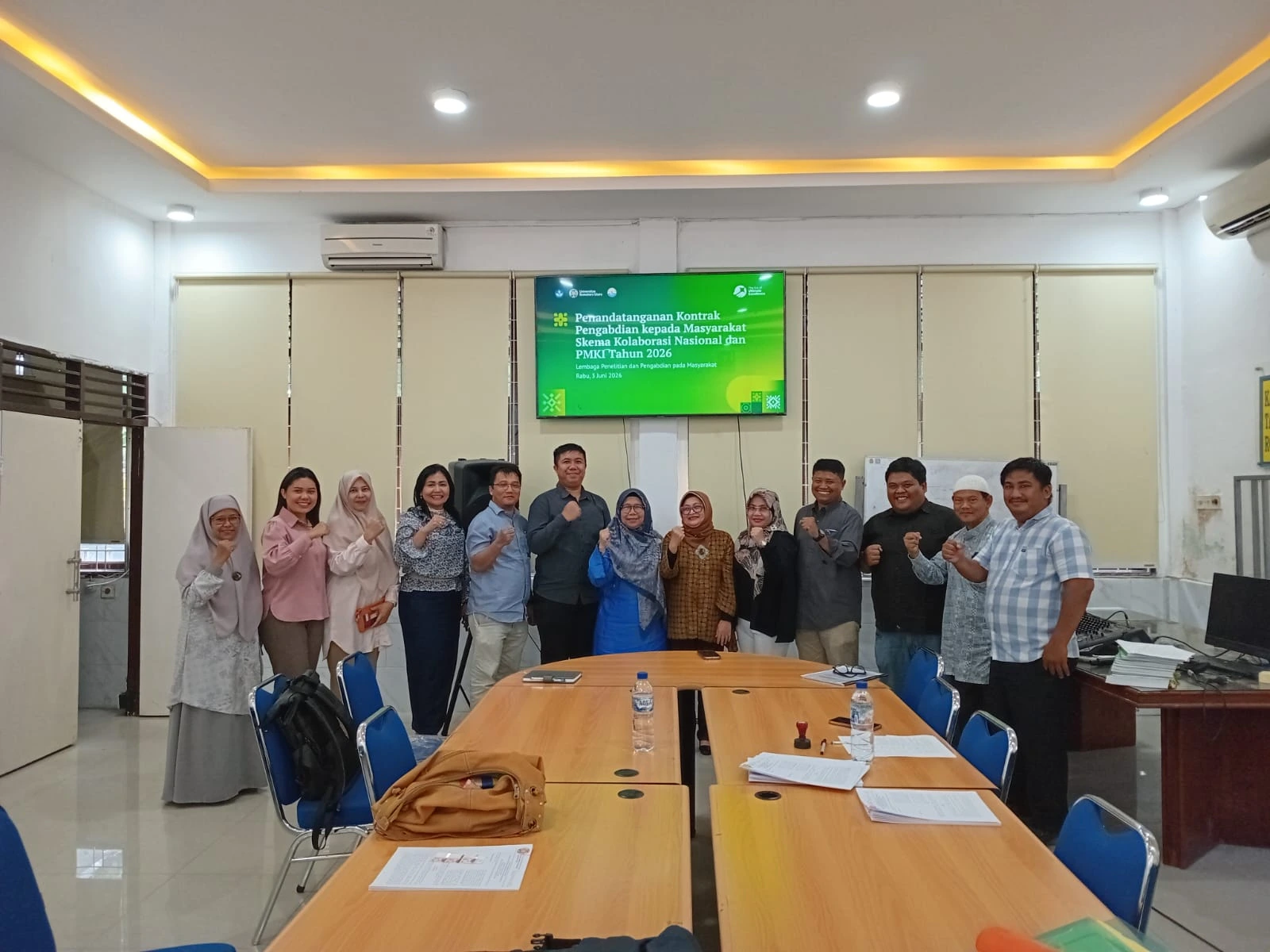 Penandatangan Kontrak Pengabdian kepada Masyarakat Tahun 2026